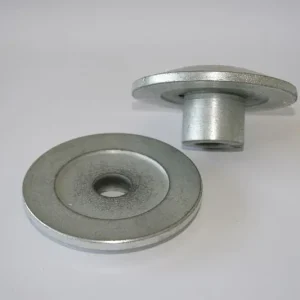Par de flanges ELMAG Ø 68 mm No. 3+6 para DSM 175+200, DSM 914/200 e EUROGRIND 200+250 eixo 16mm, 9601118