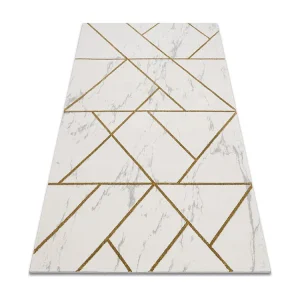 Tapete EMERALD exclusivo 1012 glamour, à moda geométrico, mármore c 120x170 cm