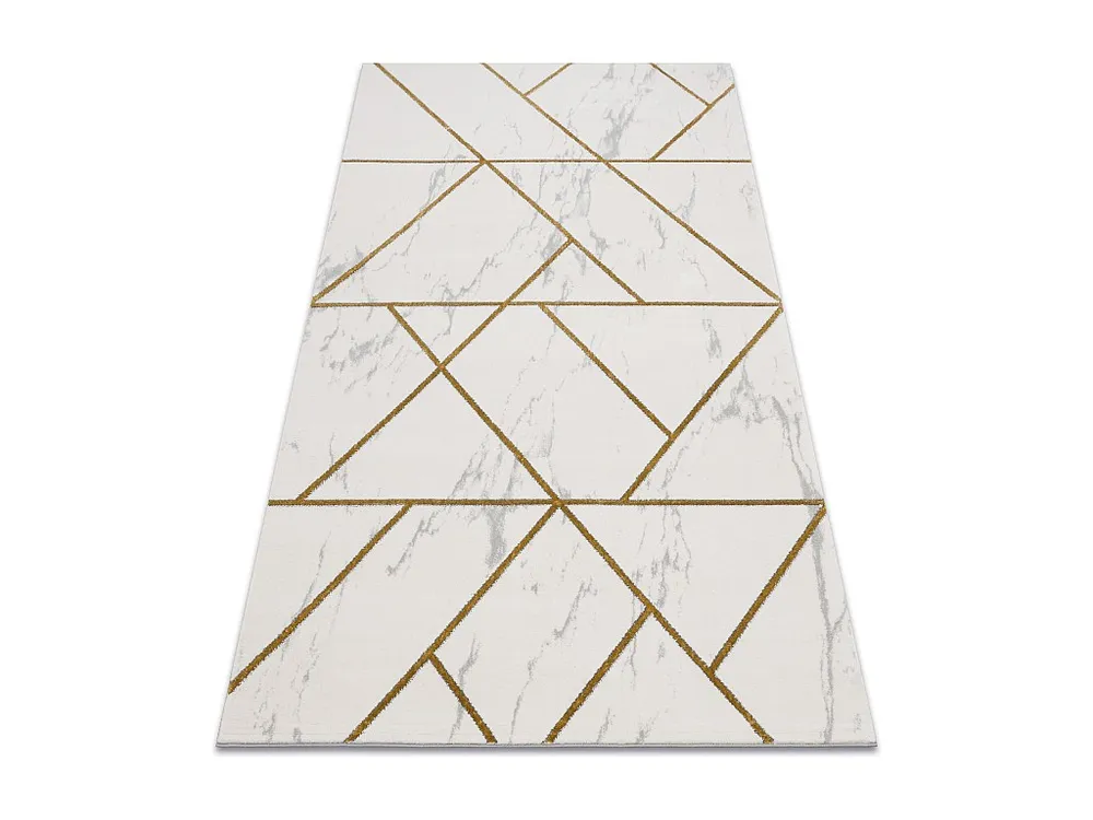 Tapete EMERALD exclusivo 1012 glamour, à moda geométrico, mármore c 120x170 cm