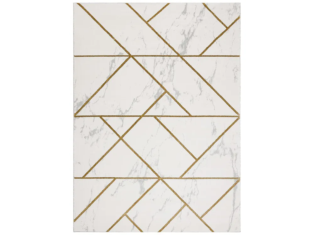 Tapete EMERALD exclusivo 1012 glamour, à moda geométrico, mármore c 120x170 cm