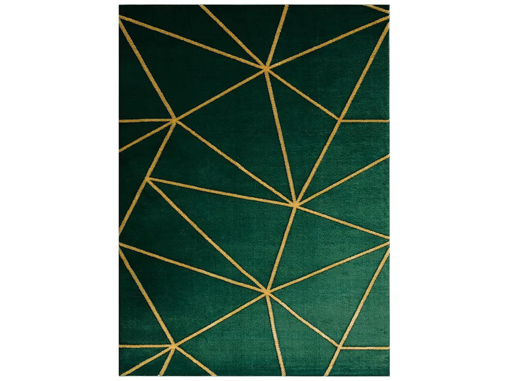 Tapete EMERALD exclusivo 1013 glamour, à moda geométrico garrafa ver 120x170 cm