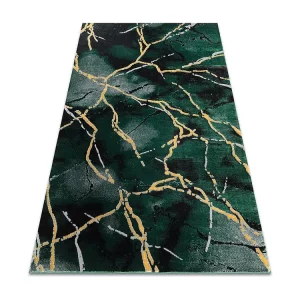 Tapete EMERALD exclusivo 1018 glamour, à moda mármore garrafa verde 160x220 cm