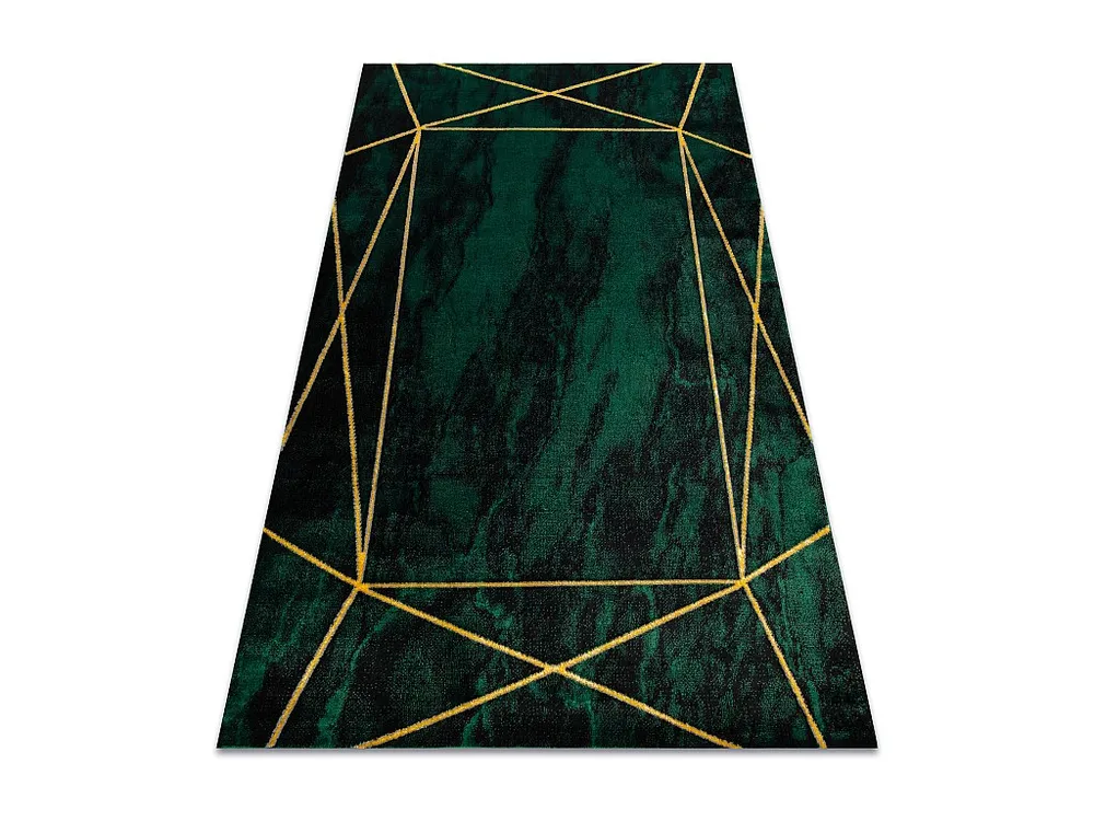 Tapete EMERALD exclusivo 1022 glamour, à moda geométrico, mármore g 120x170 cm