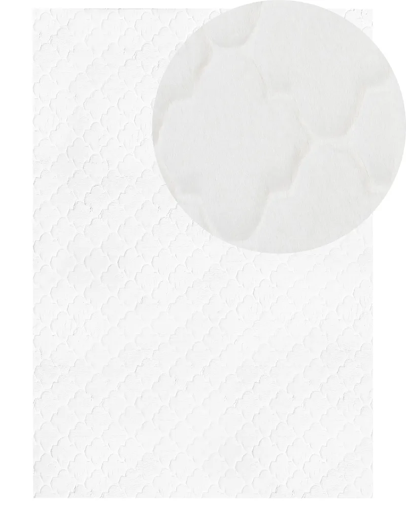Faux Rabbit Fur Rug 160 x 230 cm Neve GHARO