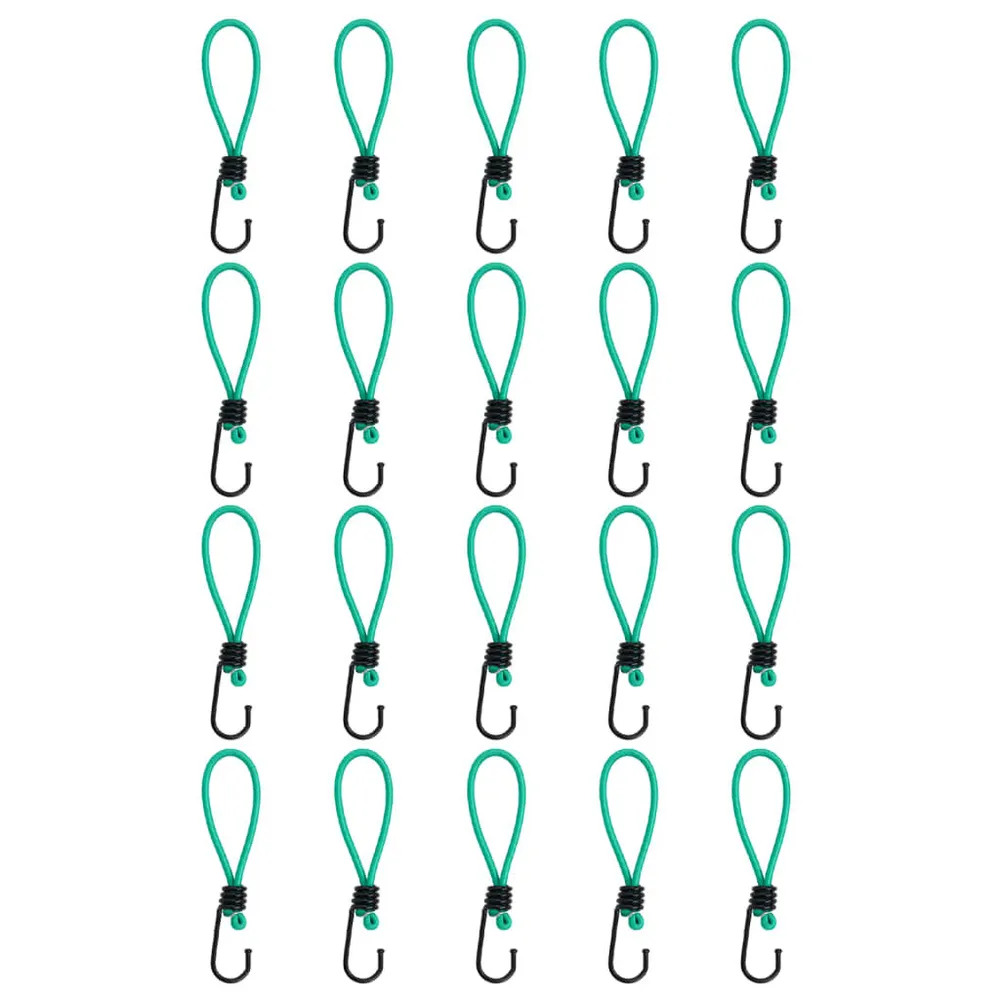 Espátula de Massa Cordas elásticas com ganchos 20 pcs 15 cm