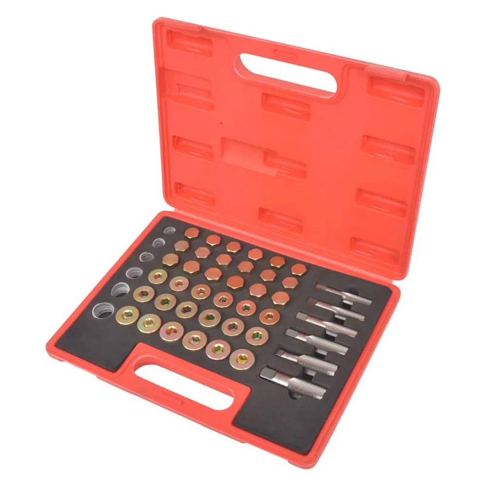 Conjunto ferramenta para reparação de drenagem de oléo