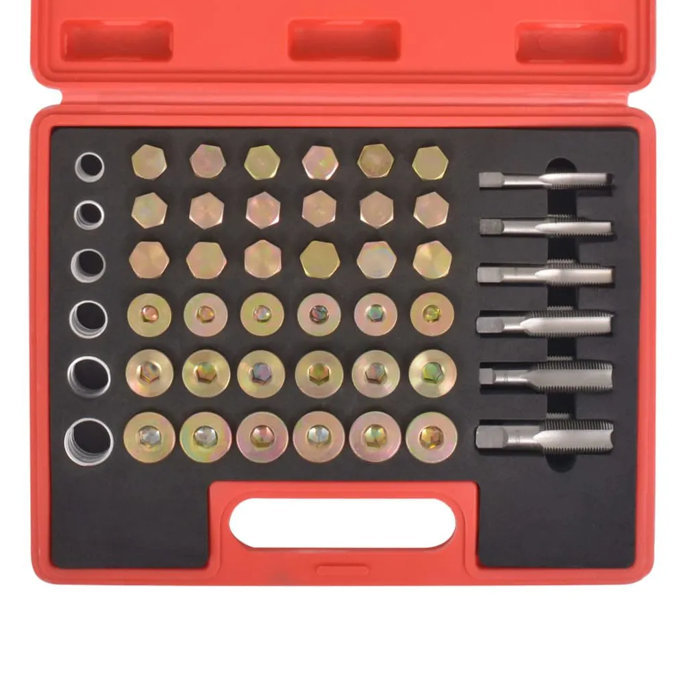 Conjunto ferramenta para reparação de drenagem de oléo