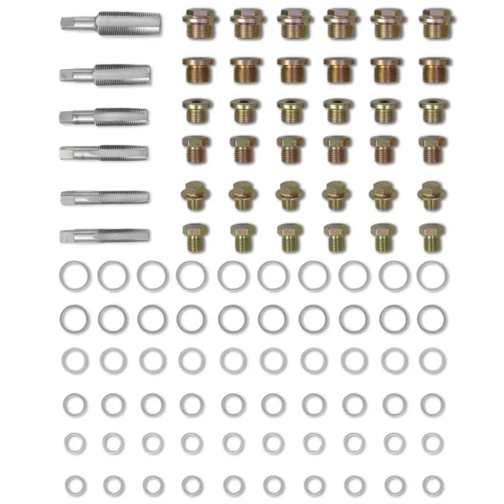 Conjunto ferramenta para reparação de drenagem de oléo