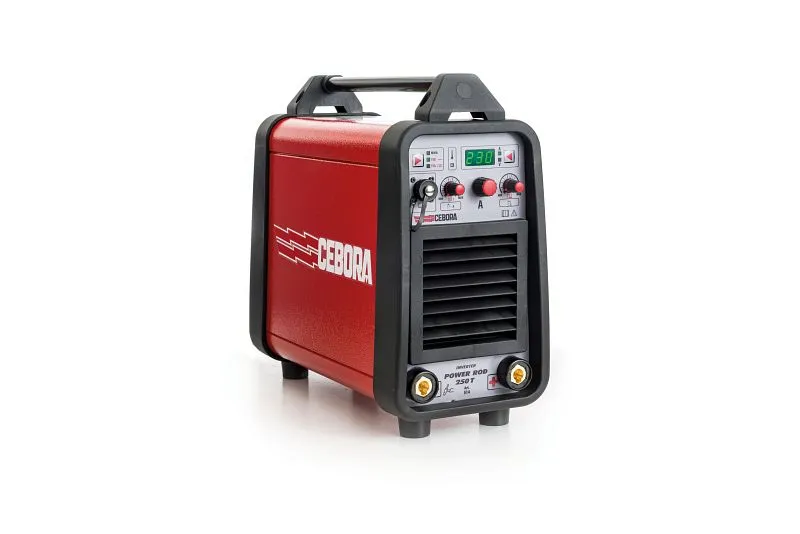 Inversor de soldagem CEBORA MMA, POWER ROD 250/T Cell, 400 volts, item 514 (adequado para gerador), 58448