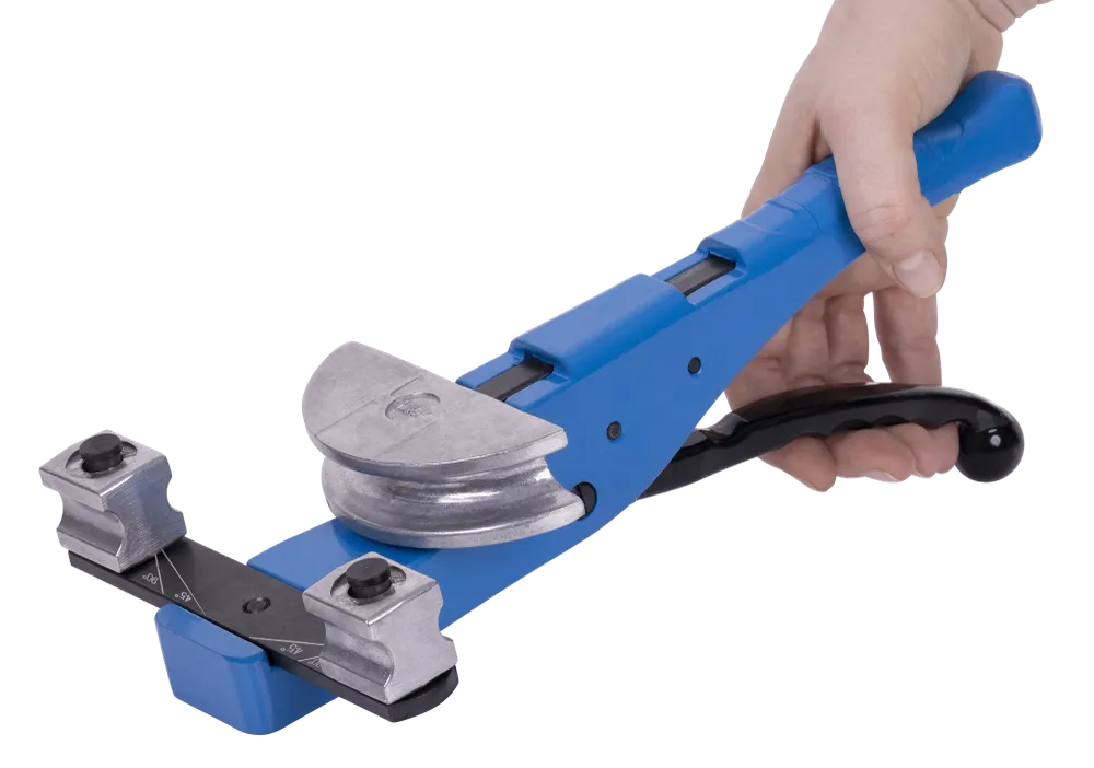 Dobrador de besta para tubos retos multicamadas