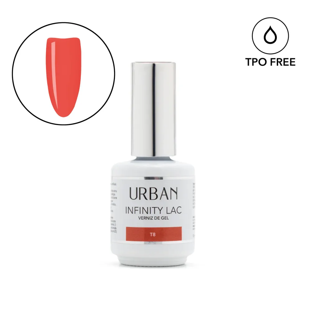 Verniz Gel Infinity Lac T8 15ml Uso Imediato