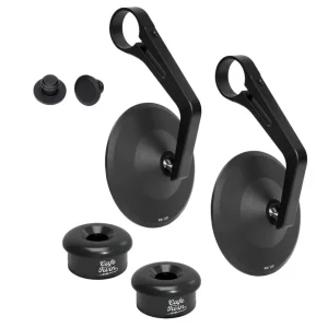 Kit Mirrors Bar End "Rocker" Adapters Guerrilla and Himalayan 450