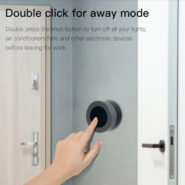 Interruptor Dimmer Virtual Rotativo - Zigbee - Smart Knob - Tuya / Smartlife
