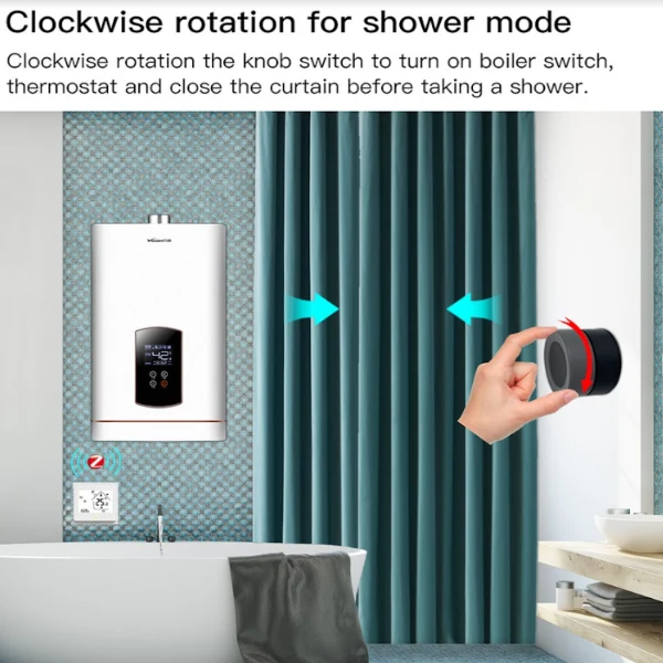 Interruptor Dimmer Virtual Rotativo - Zigbee - Smart Knob - Tuya / Smartlife