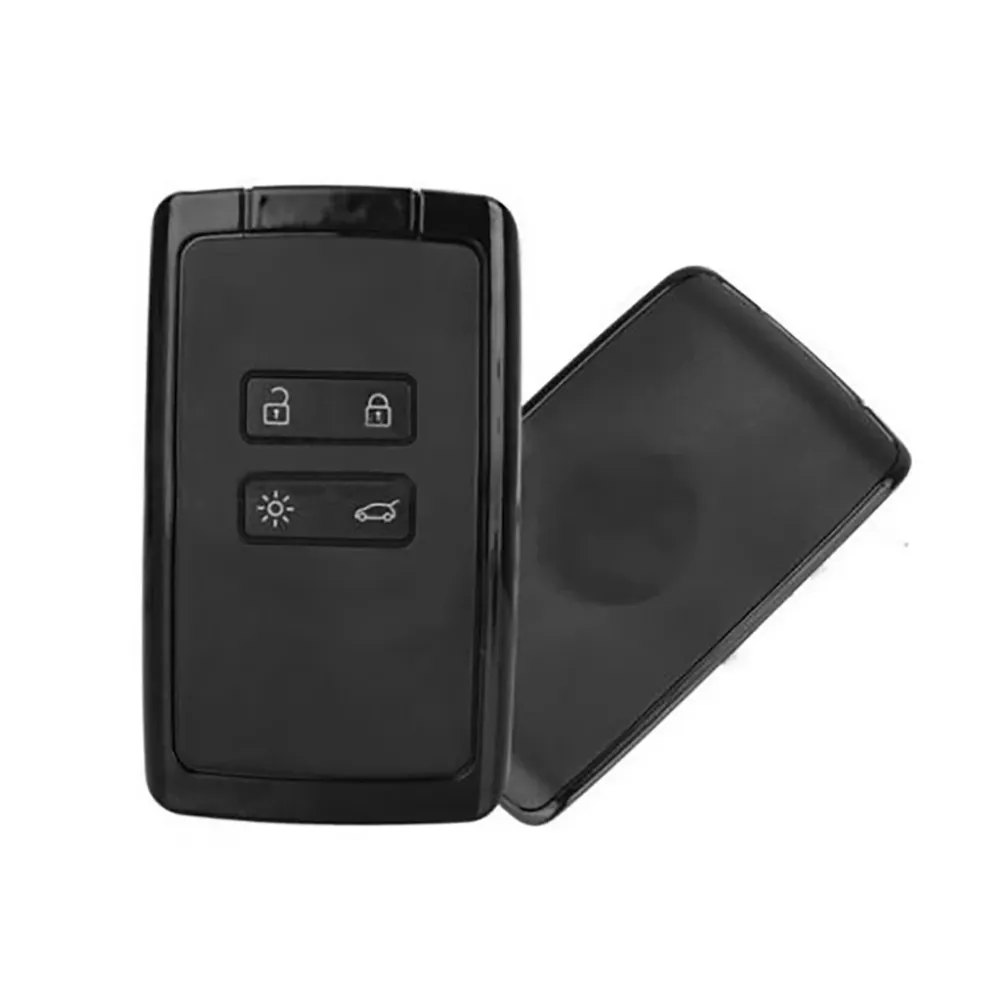 Carcaç de cartão Keyless Go Renault 4 Botões