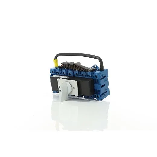 ELMAG Netz - 0 - interruptor de emergência Kraus Naimer 125A, 4 pólos, condutor N para montagem em trilho DINTipo: KG105.K...