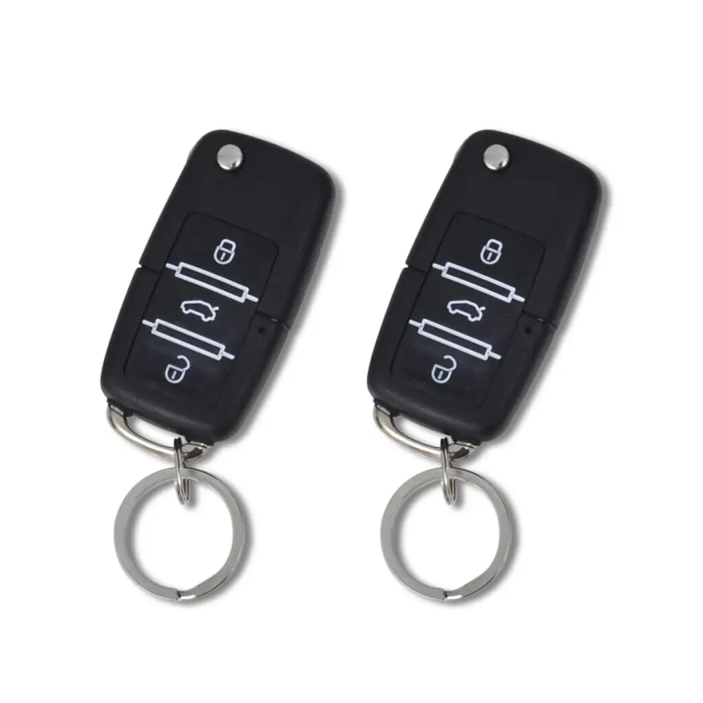 Sistema fecho central carro + 2 comandos remotos VW Skoda Audi