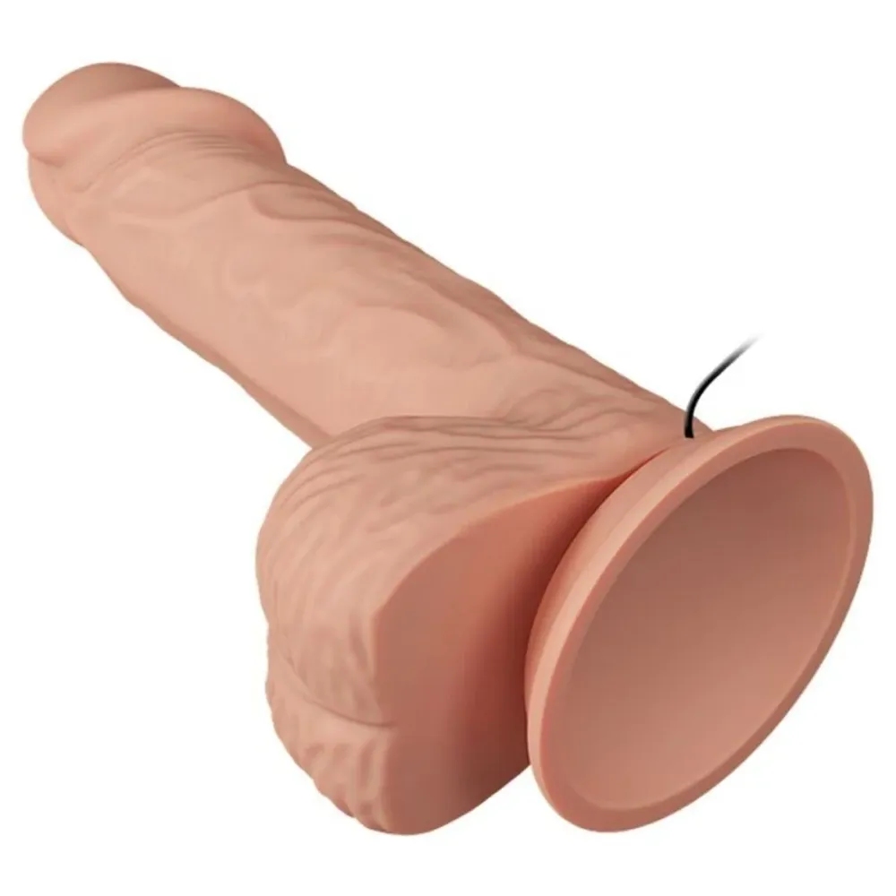 Vibrador Beautiful Catoblepas 20.6cm, Vibração Regulável e Ventosa, até Ø4.4cm