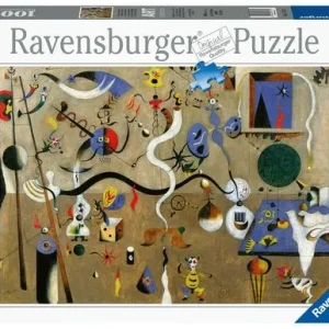 Puzzle Art Collection Miro: Carnaval do Arlequim - 1000 Peças - Ravensburger para Suspensão Gás