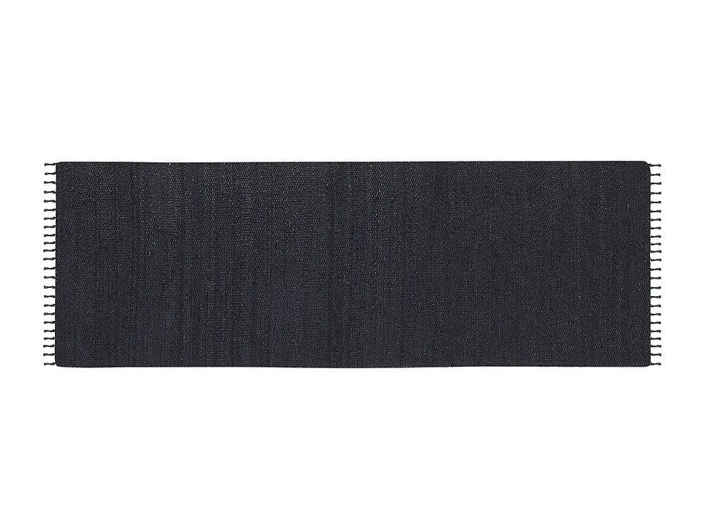 Tapete em juta preta 80 x 300 cm SINANKOY