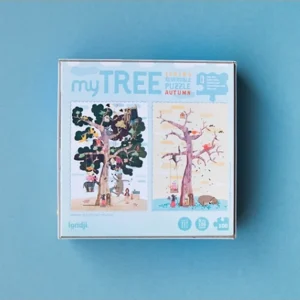 Pocket My Tree, 100-piece de duas faces silhouette puzzle