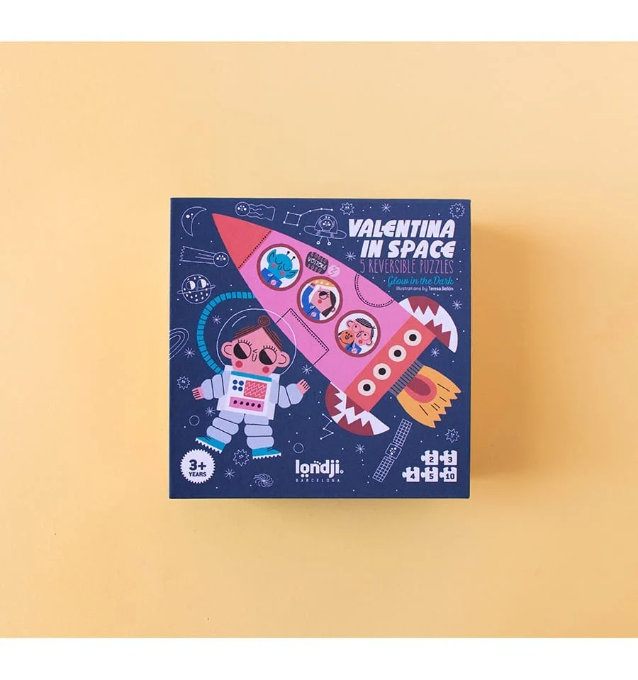 Valentina Space, 10-piece evolutionary puzzle com Certificado de Conformidade