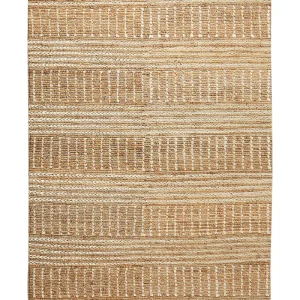 Bucha de Suspensão Tapete em juta creme 200 x 300 cm KAMBERLI