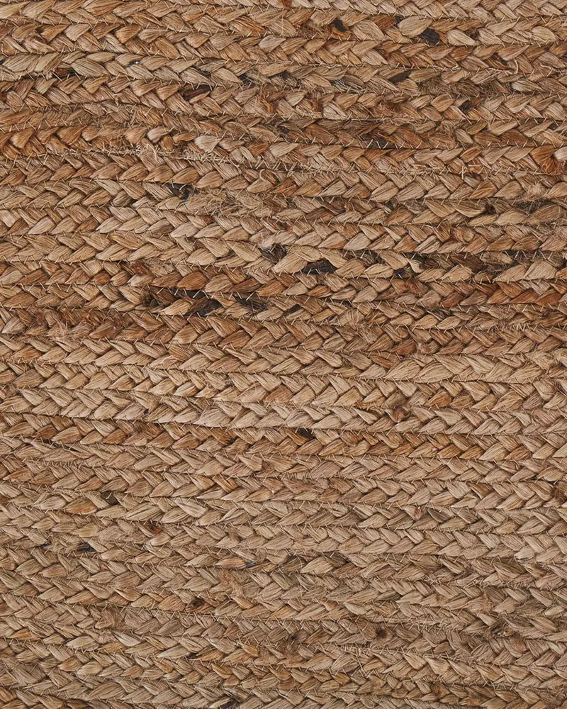 Coxim do Motor Tapete de juta creme 100 x 150 cm DEMIRCI