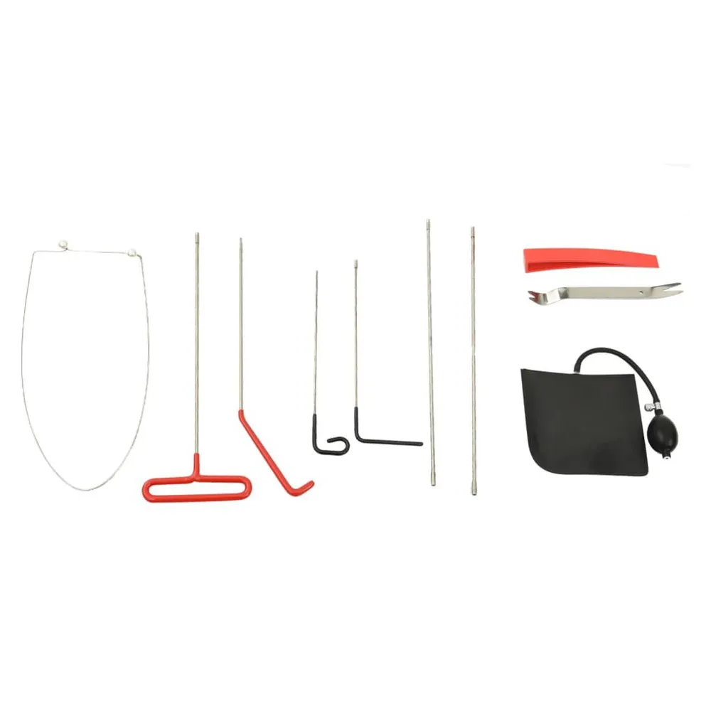 11 pcs kit de ferramentas abertura portas de carros adaptável