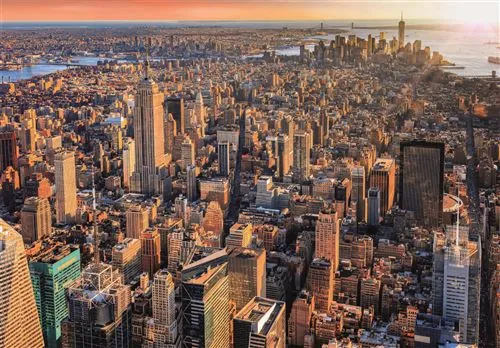 Puzzle High Quality Collection: Atual York City - 1000 Peças - Clementoni
