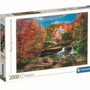 Puzzle High Quality Collection: Glade Creek Grist Mill - 2000 Peças - Clementoni