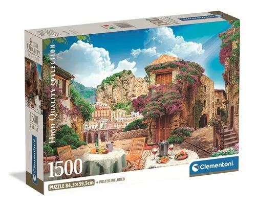 Puzzle High Quality Collection: Italian Sight - 1500 Peças - Clementoni
