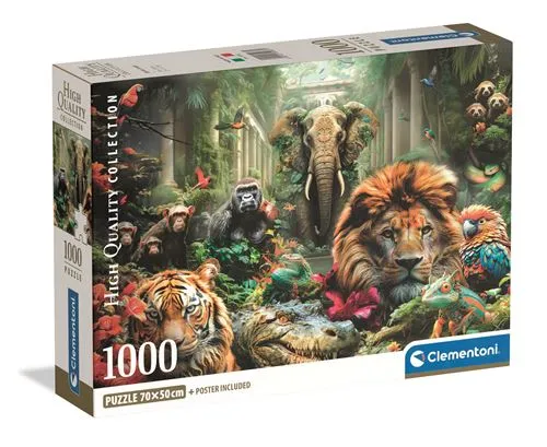 Puzzle High Quality Collection: Mystic Jungle - 1000 Peças - Clementoni