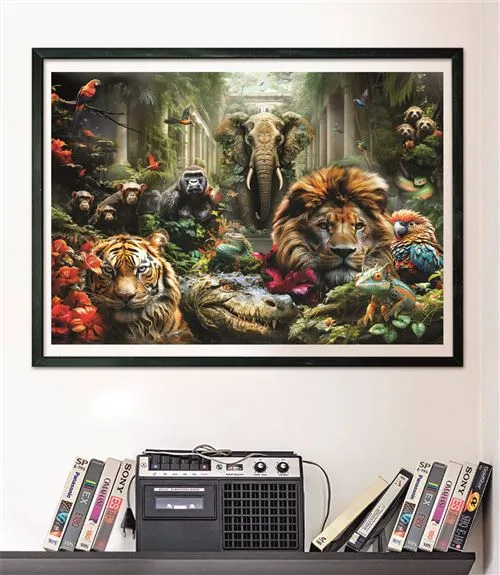Puzzle High Quality Collection: Mystic Jungle - 1000 Peças - Clementoni