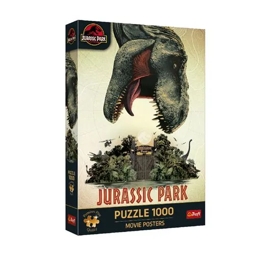 Puzzle Jurassic Park: Movies Posters - 1000 Peças - Trefl