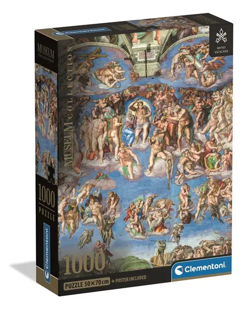 Puzzle Museum Vaticani: Michelangelo: De uso geral Judgement - 1000 Peças - Clementoni