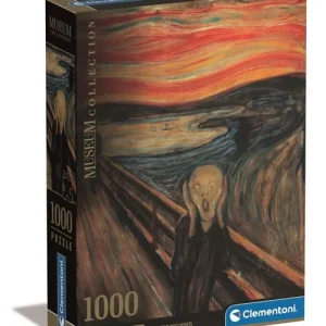 Puzzle Prático Museum Collection: L'Urlo Di Munch - 1000 Peças - Clementoni