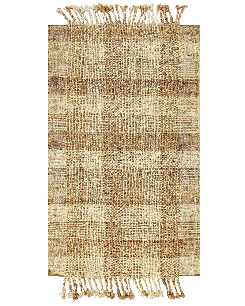 Tapete em juta creme 80 x 150 cm BERISSA
