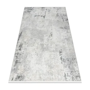Tapete moderno DUKE 51378 creme / cinzento - Concreto, pedra estrutura 160x220 cm