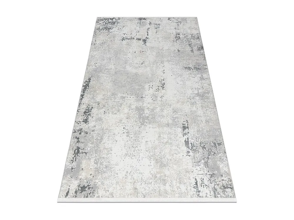 Tapete moderno DUKE 51378 creme / cinzento - Concreto, pedra estrutura 160x220 cm