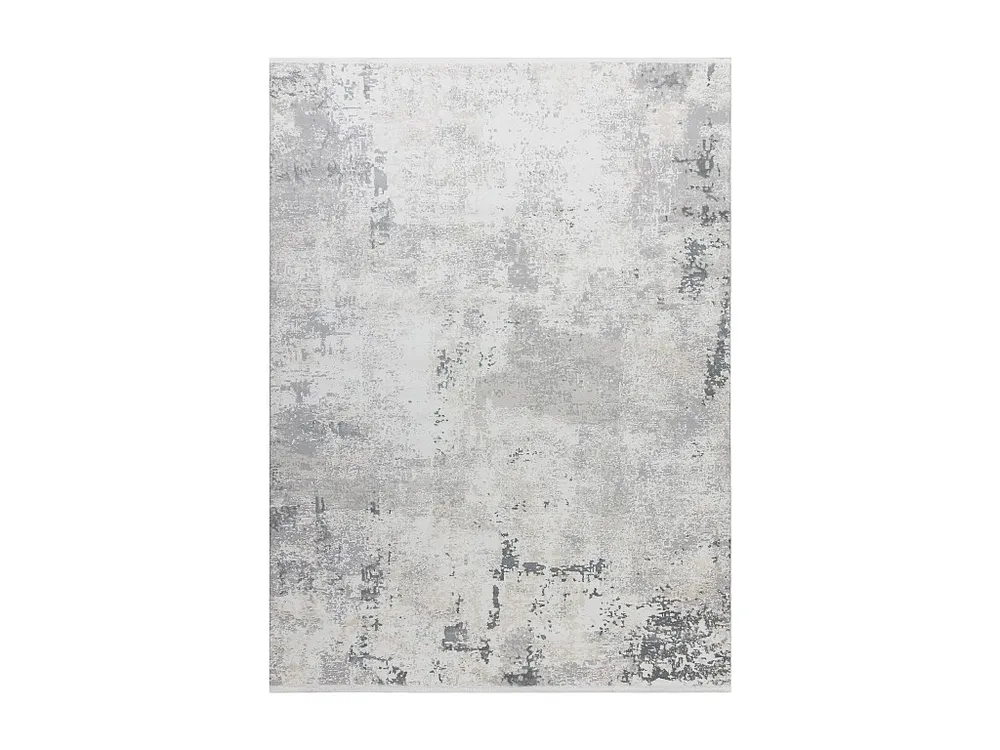 Tapete moderno DUKE 51378 creme / cinzento - Concreto, pedra estrutura 160x220 cm