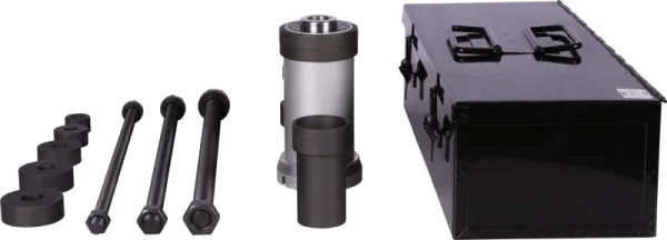 KS Tools Conjunto de manga de tração padrão com cilindro hidráulico 18 t, 24 peças, 460.3755