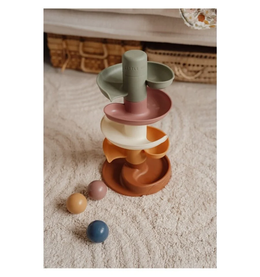 Unisex spiral ball circuit