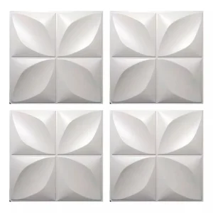 Kit 50 Placas Revestimento de Parede PVC 3D