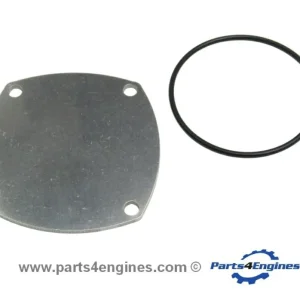 Yanmar 3JH Placa de tampa da bomba de água bruta