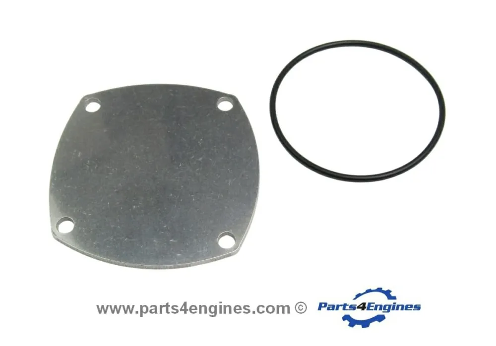 Yanmar 3JH Placa de tampa da bomba de água bruta