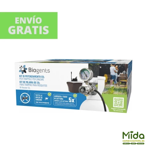 BIOGENTS Booster para BG-Mosquitaire Kit de Potencia de CO2