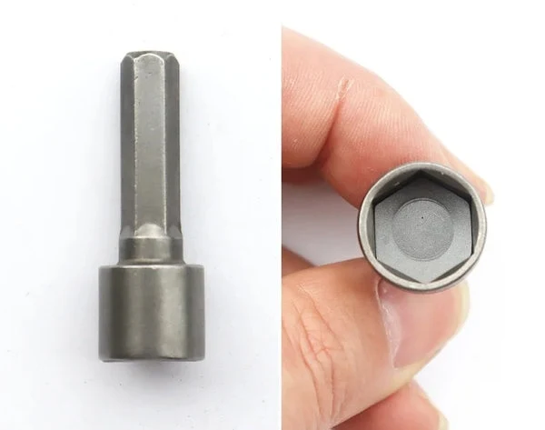 Kit Soquete Hexagonal (5mm 13mm) – Bits de Impacto para Chave de Fenda e Furadeira - 11 Peças