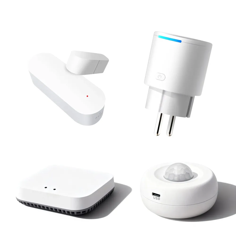 Kit de sensores primários BSEED, conjuntos de sensores, kit de soluções para casa inteligente, compatível com Alexa e Goog...