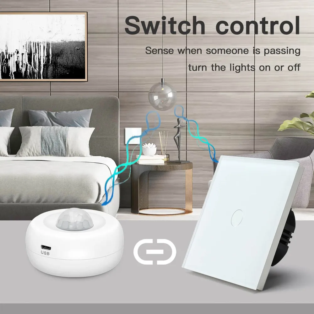 txt Kit de Sensores Intermédios BSEED para Casa Inteligente Compatível com Alexa e Assistente Google Bseedswitch